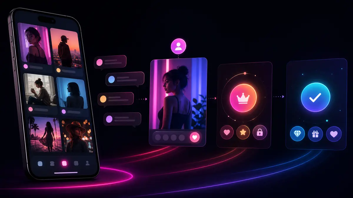 Fanvue Discovery поиск моделей подписка и безопасная оплата