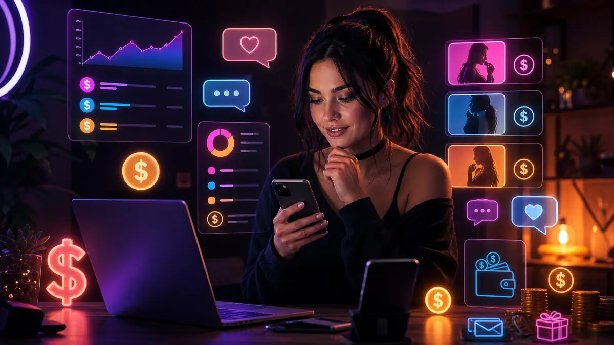Заработок на OnlyFans подписки PPV чаевые и личные сообщения
